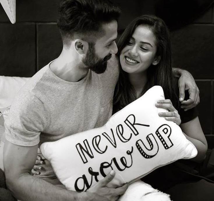 Shahid Kapoor and Mira Rajput