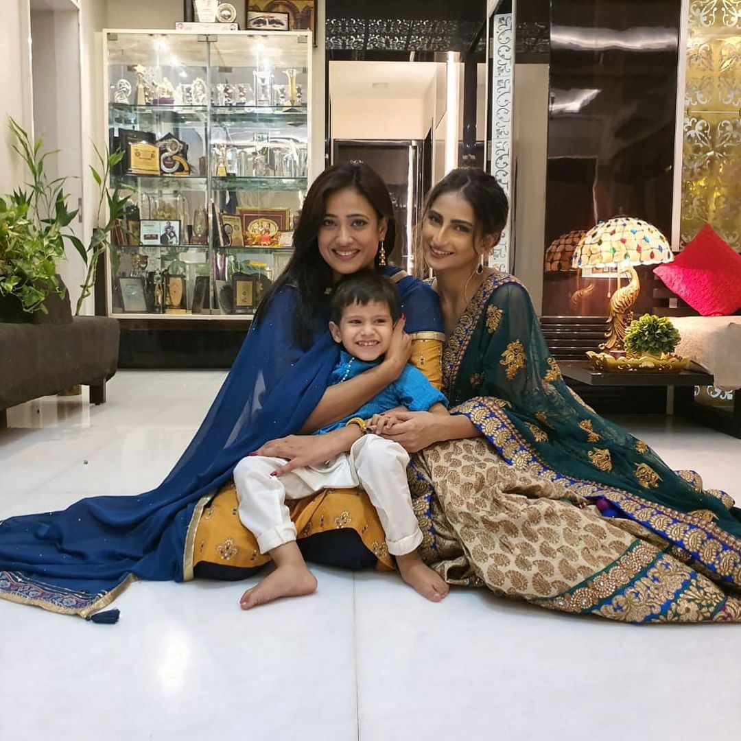 Shweta Tiwari, Palak Tiwari and Reyansh Kohli