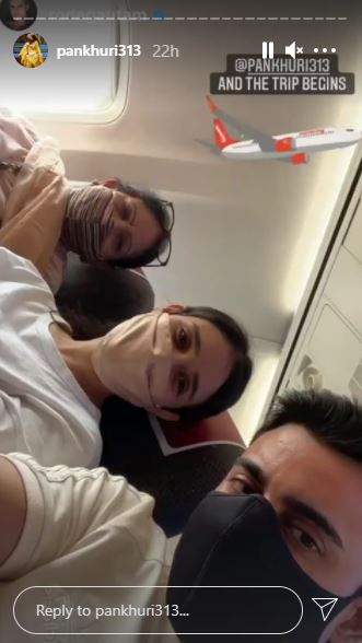 Pankhuri Awasthy Birthday Husband Gautam Rode