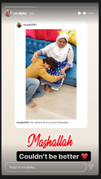 Dipika Kakar Shower Love On her Husband And Saasu Maa Video