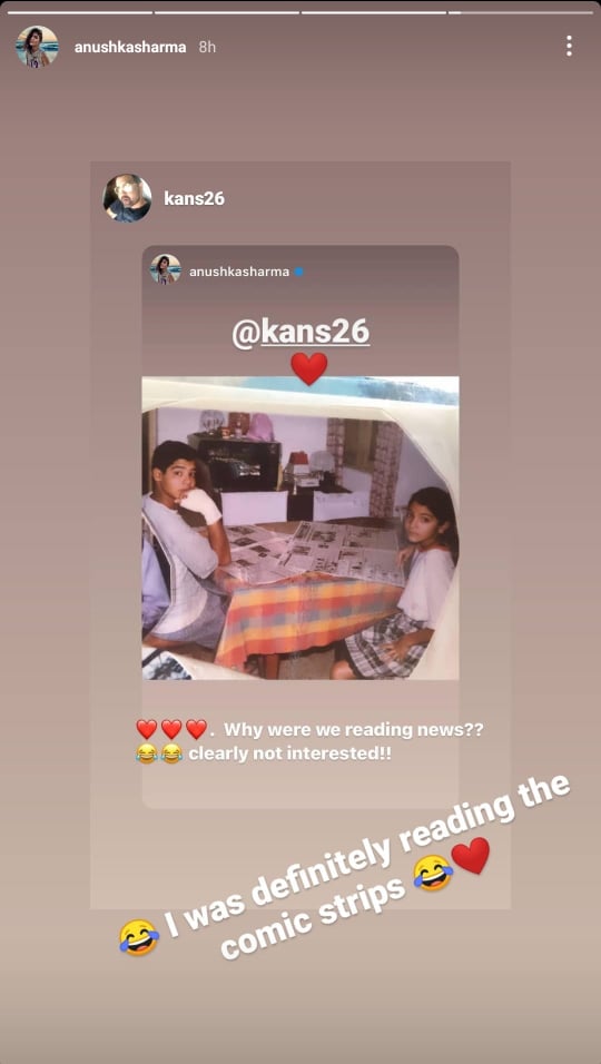 Anushka Sharma and Karnesh Sharma