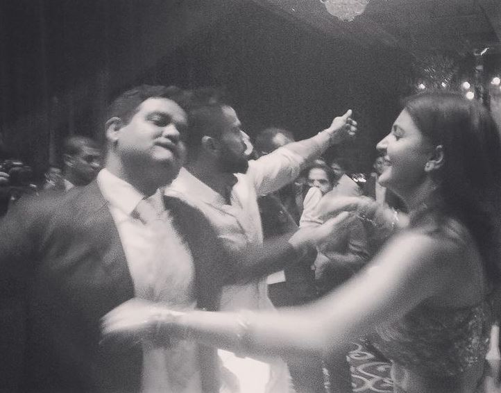 Anushka Sharma and Karnesh Sharma