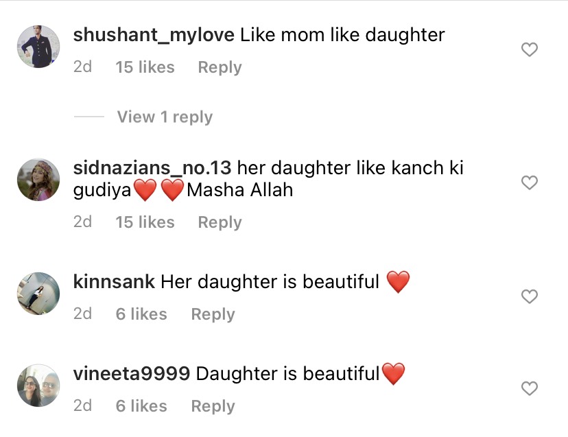 Netizens Reacts On Mahima Chaudhry Daughter Ariana