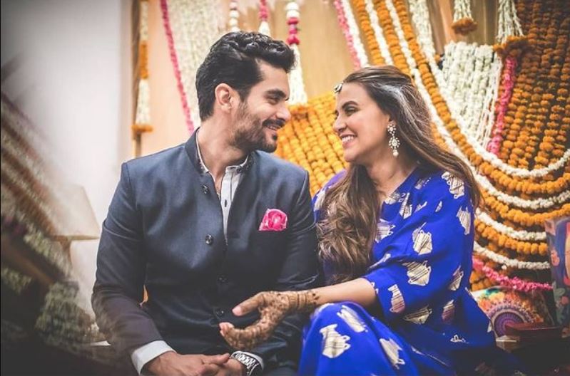 Neha Dhupia and Angad Bedi