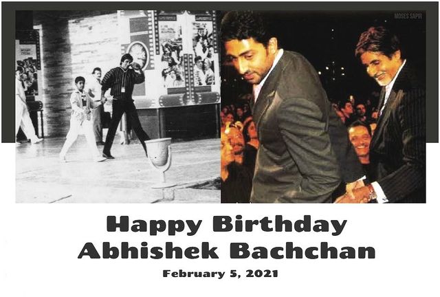 Amitabh Bachchan and Abhishek Bachchan