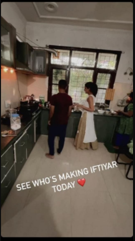 Jasmin Bhasin Makes Ifatri For Aly Goni