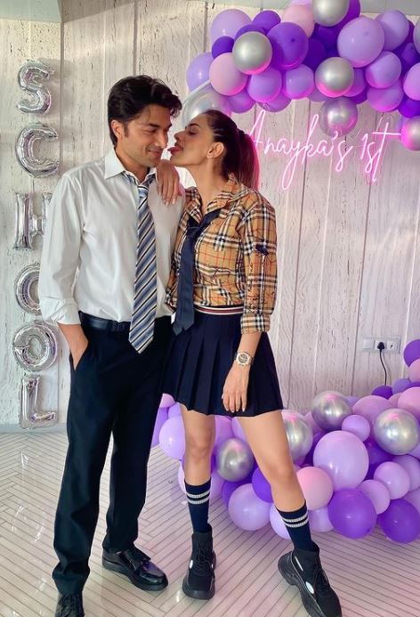 Anayka Gupta first birthday