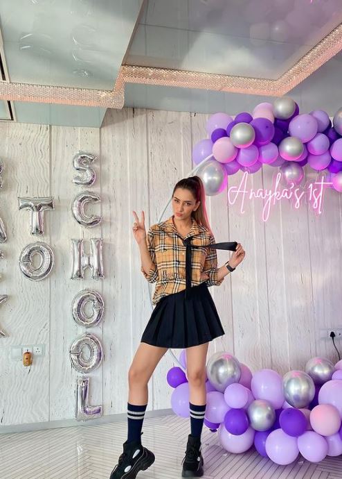 Anayka Gupta first birthday