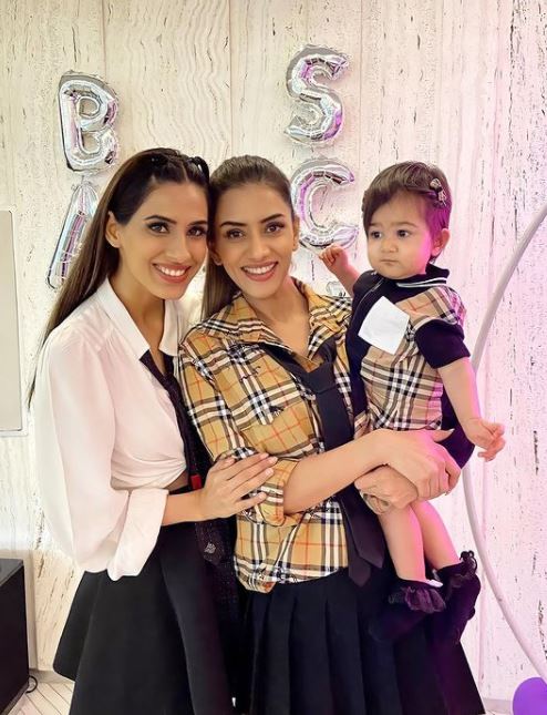 Anayka Gupta first birthday