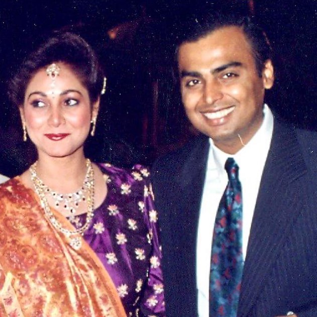 Mukesh Ambani and Tina Ambani