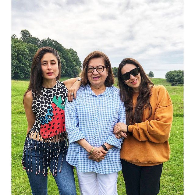 Babita, Karisma Kapoor and Kareena Kapoor Khan