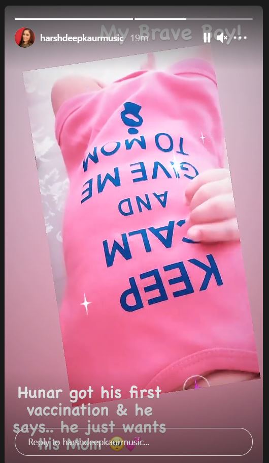 Harshdeep Kaur baby boy