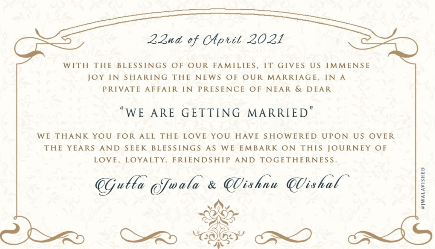 Wedding Announcement