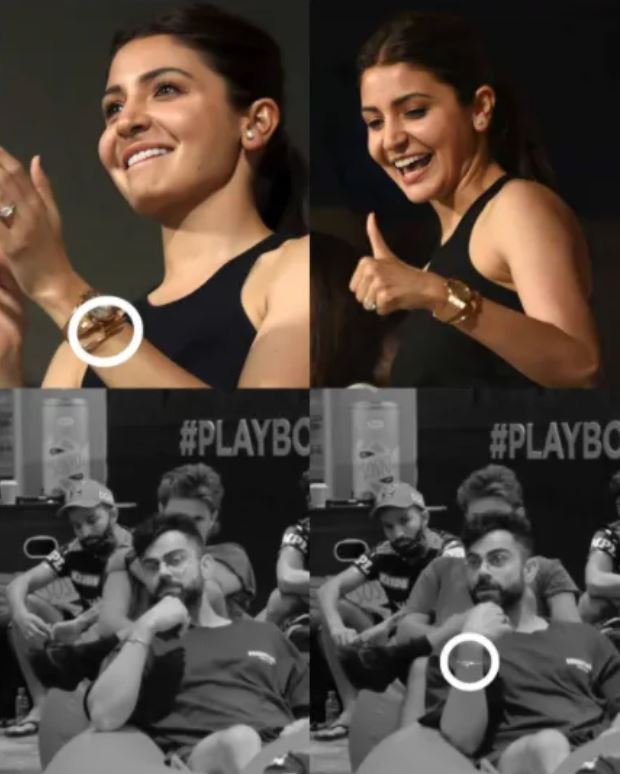 Virat Kohli and Anushka Sharma