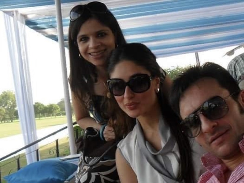 Kareena Kapoor Khan With Saif Ali Khan And Saba Ali Khan