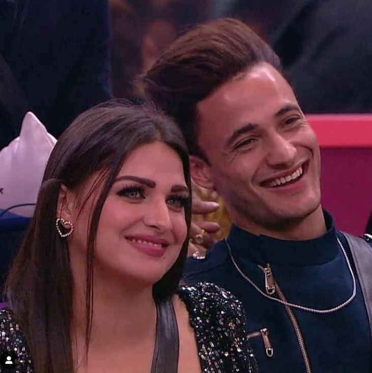 Himanshi Khurana and Asim Riaz