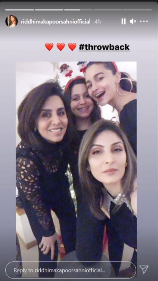 Alia Bhatt and Riddhima Kapoor Sahni