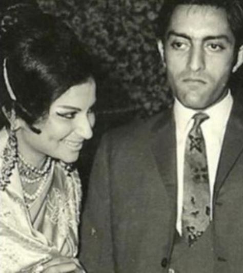 Sharmila Tagore and MAK Pataudi