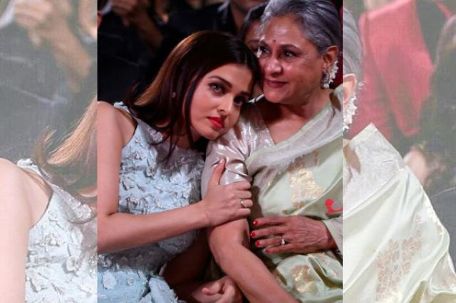 Jaya Bachchan and Aishwarya Rai Bachchan