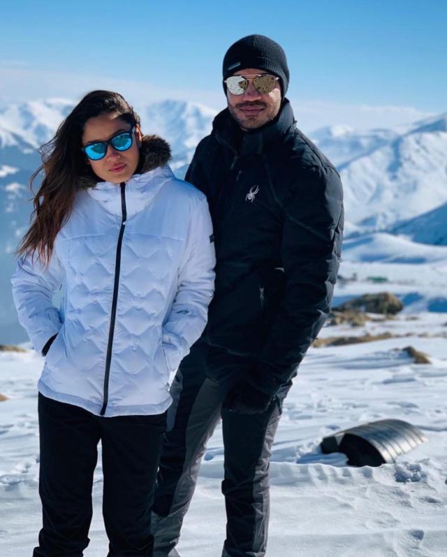 Ankita Lokhande and Vicky Jain