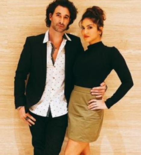 Sunny Leone and Daniel Weber