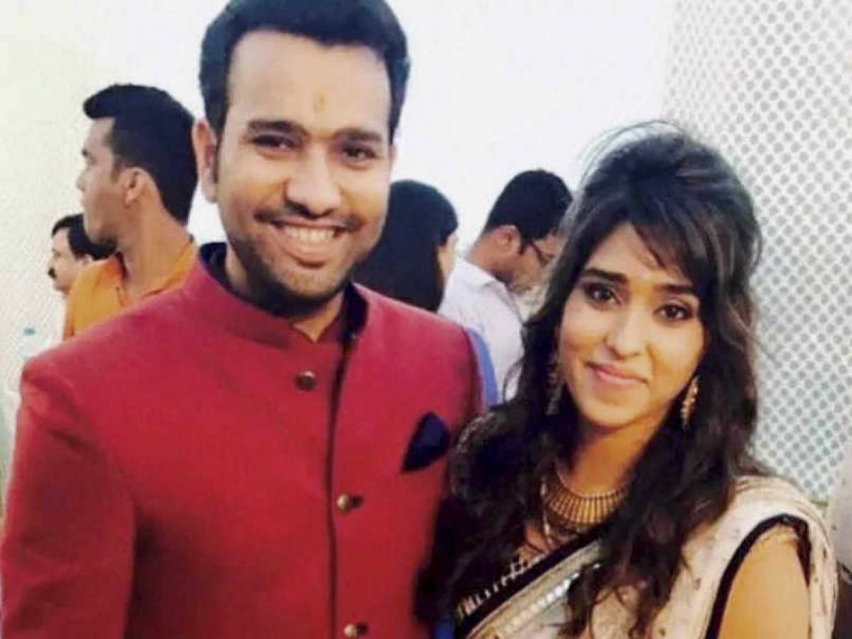 Rohit Sharma engagement photo
