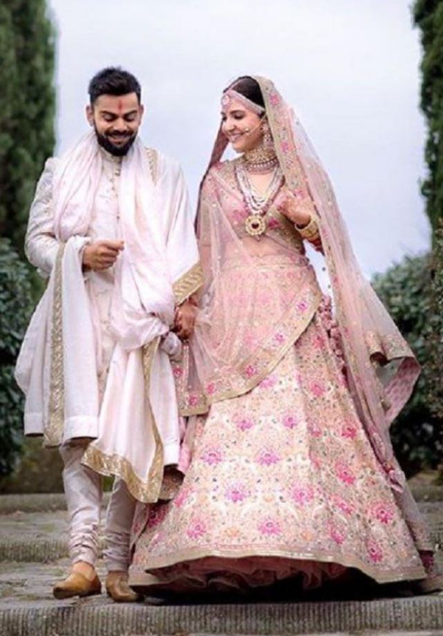 Virat Kohli Anushka Sharma wedding