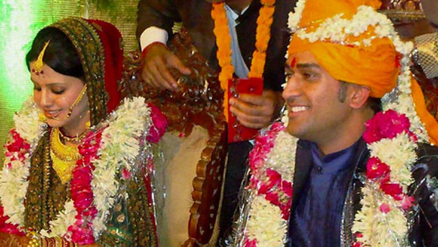 MS Dhoni wedding