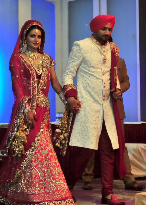 Harbhajan Singh Geeta Basra wedding