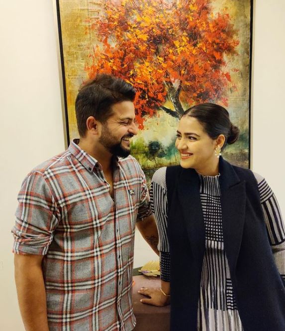 Suresh Raina Priyanka Raina