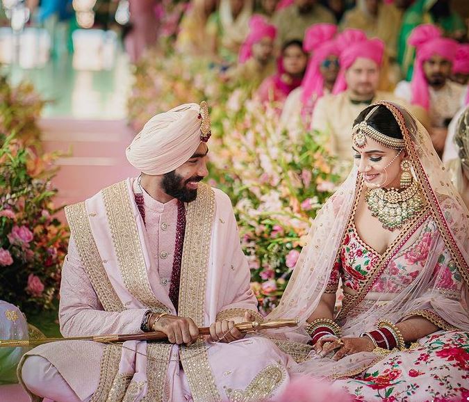 Jaspreet Bumrah wedding
