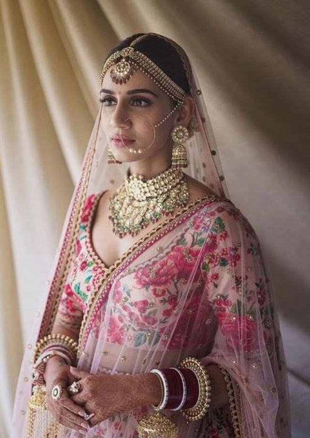 Sanjana Ganesan bridal look