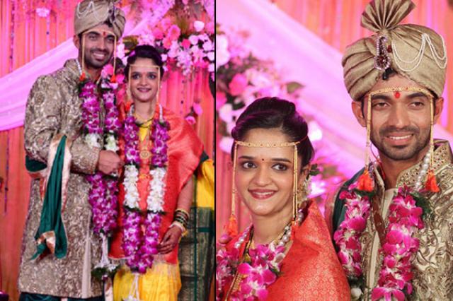 Ajinkya Rahane wedding
