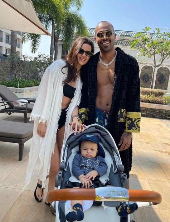 Hardik Pandya Natasa Stankovic son