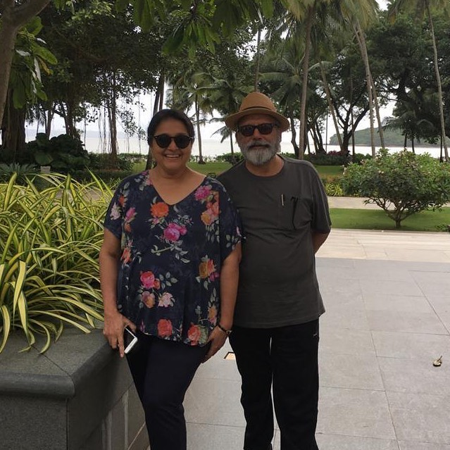 Supriya Pathak and Pankaj Kapur