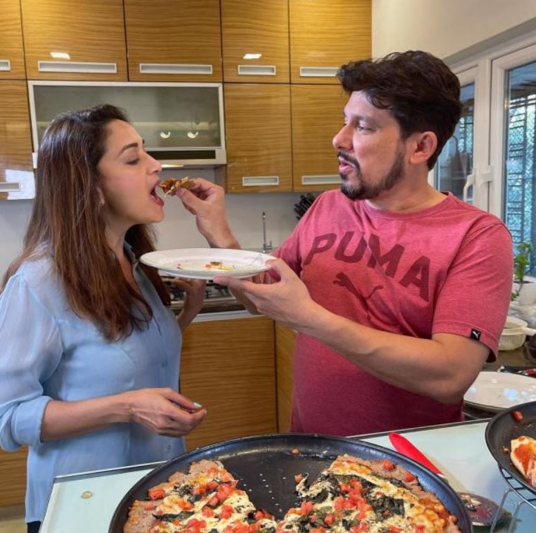 Madhuri Dixit Sriram Nene