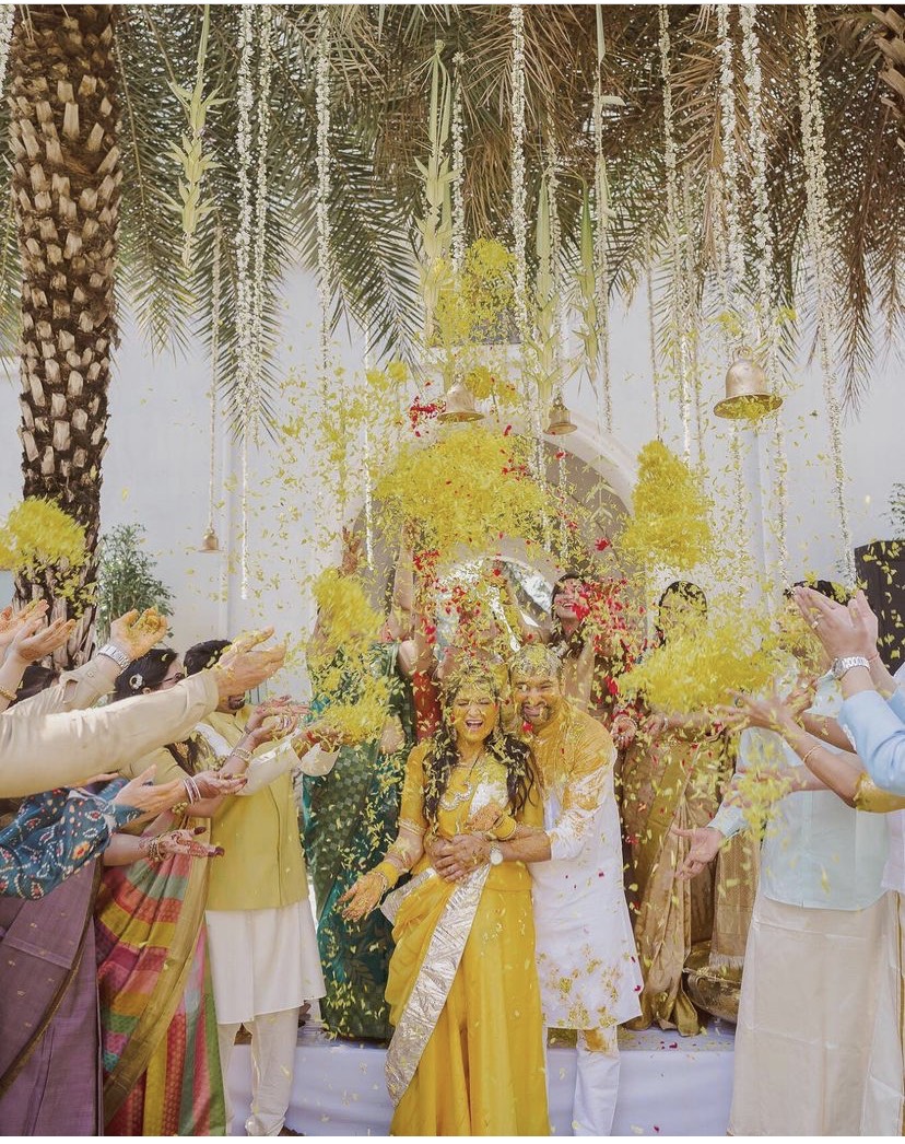 Sabyasachi bride Kanupriya Mangalsnanam