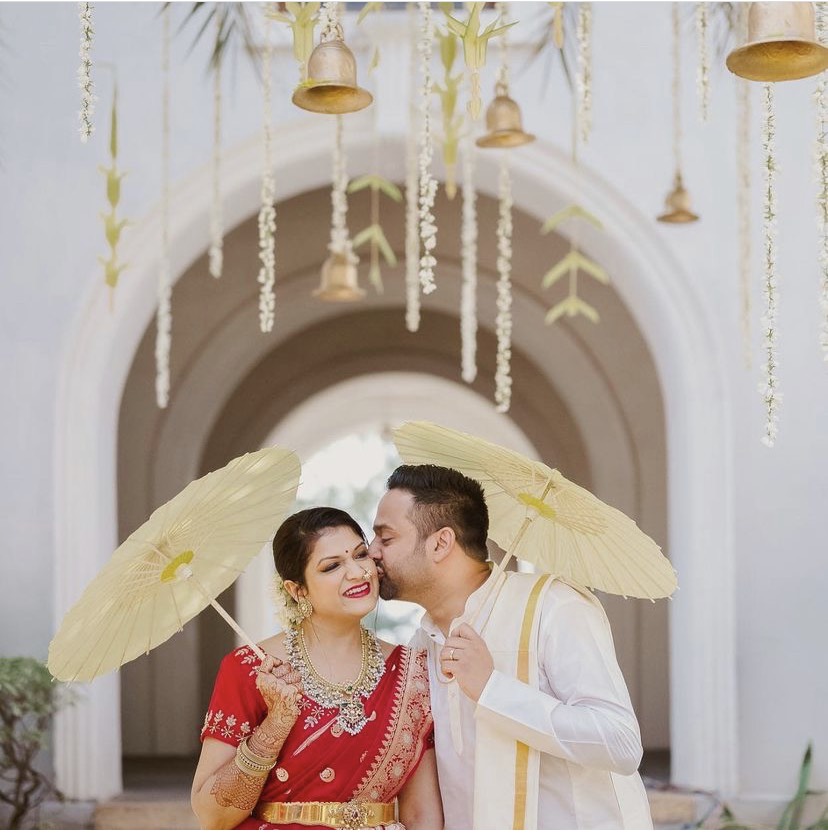 Sabyasachi bride Kanupriya Mangalsnanam