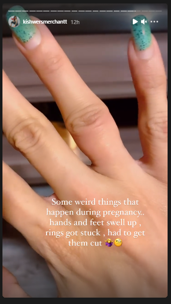 Kishwer Merchantt Pregnancy