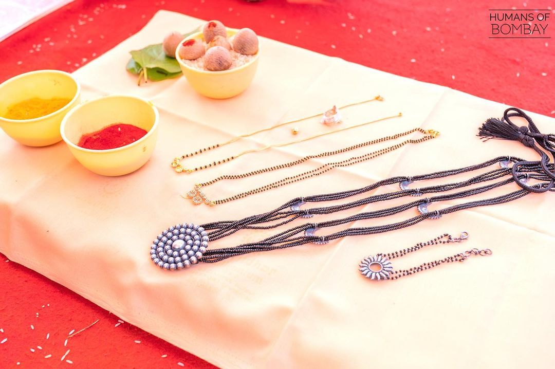 Groom who wore mangalsutra