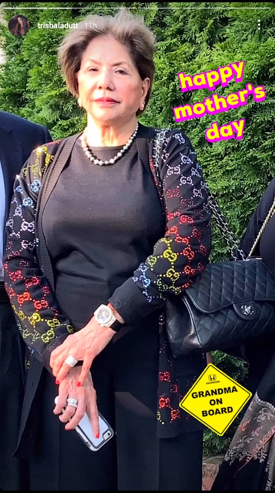 Trishala Dutt Grandmother