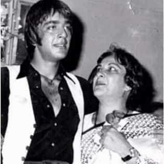 Sanjay Dutt and Nargis Dutt