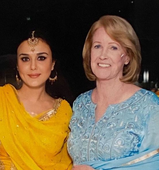 Preity Zinta mother in law 
