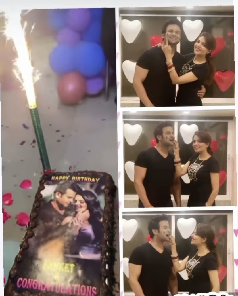 Sugandha Celebrate Sanket Birthday