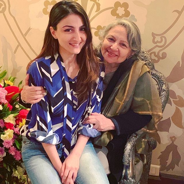 Sharmila Tagore and Soha Ali Khan