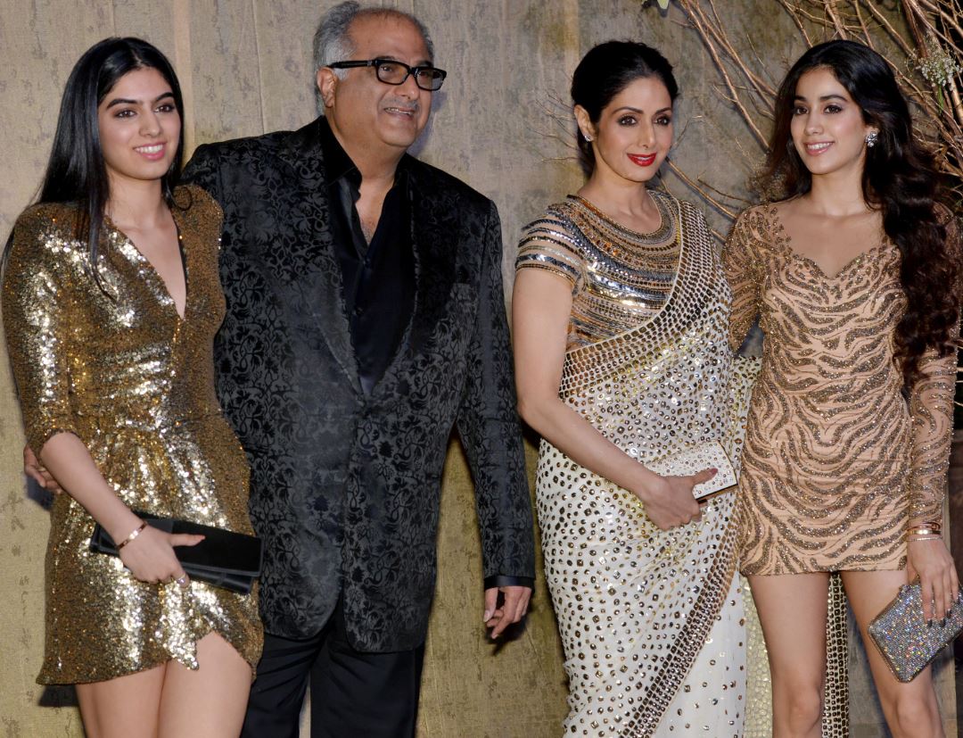 Sridevi and Boney Kapoor Kids