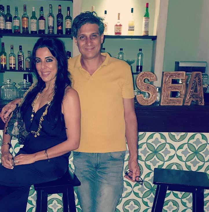 Pooja Bedi and Maneck Contractor