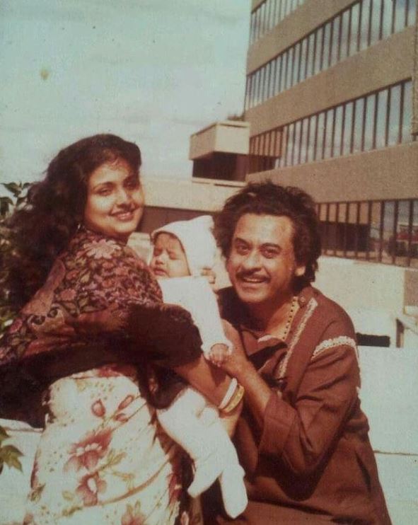 Kishore Kumar and Leena Chandavarkar