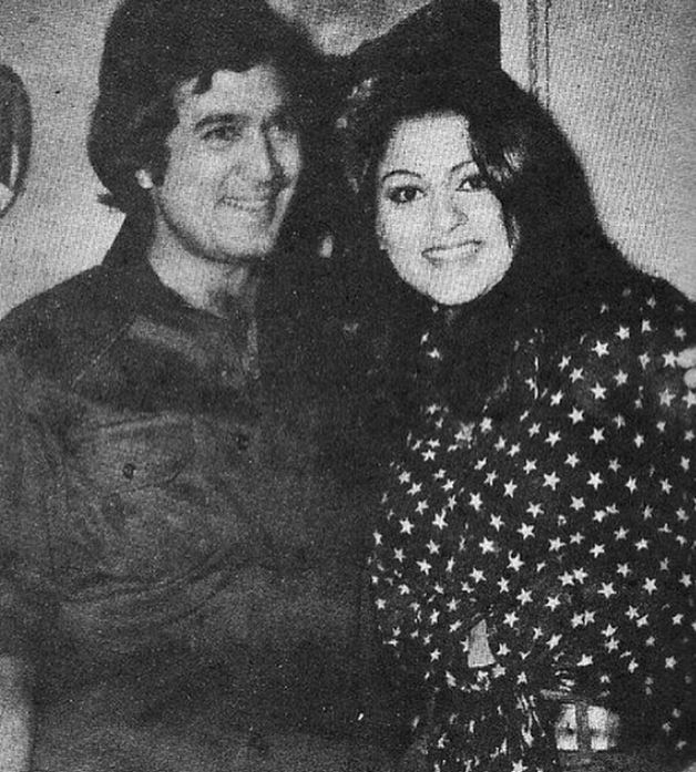 Simple Kapadia and Rajesh Khanna