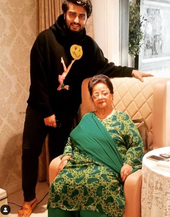 Arjun Kapoor grandmother